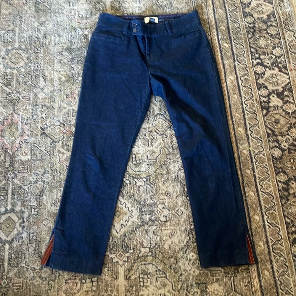 Anthropologie the essential slim jeans Size 6 Straight Leg